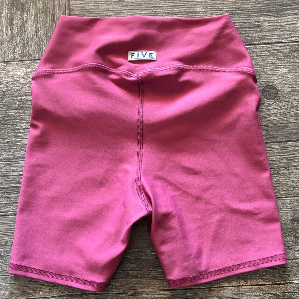 Five Dancewear Hot Pink Athletic Shorts 3” size S teen